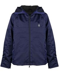 A_COLD_WALL* - Overdye Logo-Plaque Panelled Hooded Jacket - Lyst