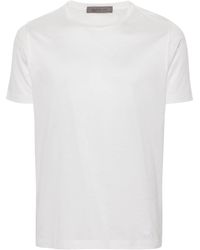 Corneliani - T-shirt en coton à col rond - Lyst