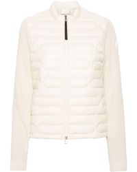 Moncler - Giacca con inserti - Lyst