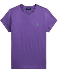 Polo Ralph Lauren - Embroidered-Logo T-Shirt - Lyst