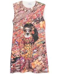 The Artistylist - Graphic-Print Sleeveless Dress - Lyst