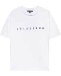 Goldbergh - Ruth Raised-logo T-shirt - Lyst