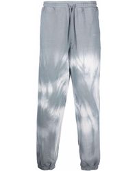 Herren Bekleidung Hosen und Chinos Freizeithosen und Hosen Daily Paper Baumwolle Len Jogginghose mit Batikmuster in Grau für Herren 