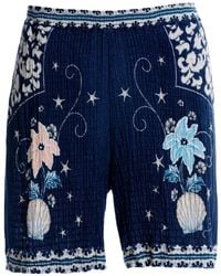 Agua Bendita - Malaga Printed Shorts - Lyst