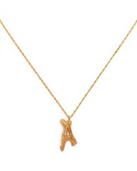 Loveness Lee - A Alphabet Pendant Necklace - Lyst