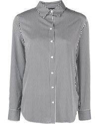 DKNY - Striped Long-sleeve Shirt - Lyst