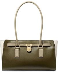 Michael Kors - Small Hamilton Moderne Padlock-Detail Tote Bag - Lyst