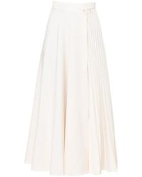 Nissa - High-Waisted Midi Skirt - Lyst