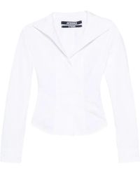 Jacquemus - The Tulip Cut-Out Back Shirt - Lyst