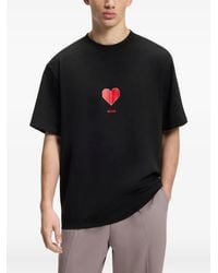 HUGO - Dalentin Origami-Print T-Shirt - Lyst