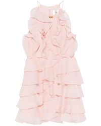 Aje. - Cleo Ruffled Mini Dress - Lyst