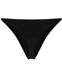 Gcds - Slip bikini con placca logo - Lyst