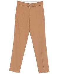 Lardini - Pagazza Belted Trousers - Lyst