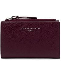 Gianni Chiarini - Portefeuille Dollaro En Cuir Grainé - Lyst