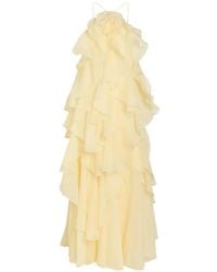 Aje. - Pandorea Layered Maxi Dress - Lyst