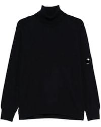 C.P. Company - Virgin Wool-Blend Jumper - Lyst