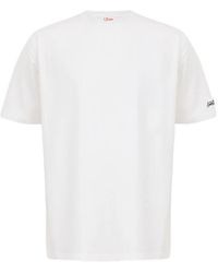 MC2 Saint Barth - Dover Logo-Embroidered T-Shirt - Lyst