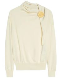 Jil Sander - Lightweight Wool High-Neck Sweater - Lyst