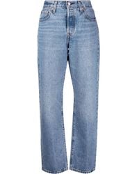 Levi's - High-Rise Straight-Leg Jeans - Lyst