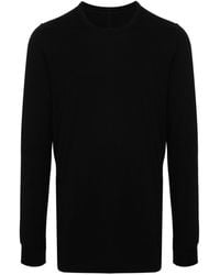 Rick Owens - T-shirt Level LS T en coton biologique - Lyst