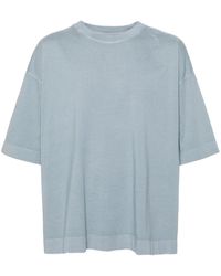 Dries Van Noten - T-shirt en coton à col rond - Lyst