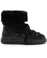 Inuikii - Bottines Classic High À Détails En Peau Lainée - Lyst