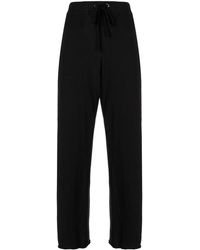 James Perse - French-terry Cropped Track Pants - Lyst