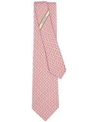 Ferragamo - Dylan Print Silk Tie - Lyst
