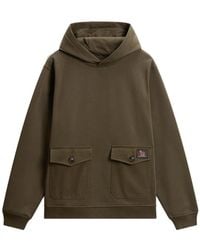 Woolrich - Pockets-Detail Hoodie - Lyst