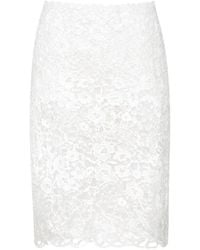 Vivetta - Floral-Lace Midi Skirt - Lyst