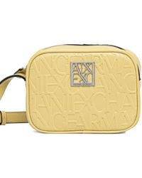 ARMANI EXCHANGE - Logo-Plaque Cross Body Bag - Lyst