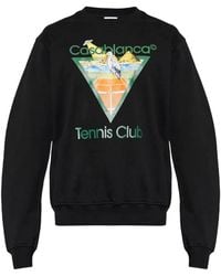 CASABLANCA - Graphic-Print Sweatshirt - Lyst