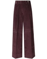 Myths - Corduroy Wide-Leg Trousers - Lyst