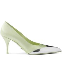 Prada - 85Mm Satin-Finish Pumps - Lyst