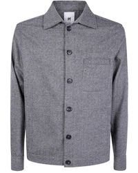 PT Torino - Herringbone Buttoned Jacket - Lyst