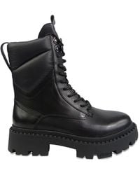 Ash - Padded Lace-Up Boots - Lyst