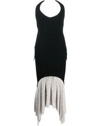 Jean Louis Sabaji - Crystal-Skirt Sleeveless Maxi Dress - Lyst