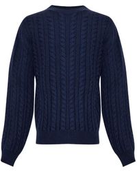 A.P.C. - Cable-Knit Sweater - Lyst