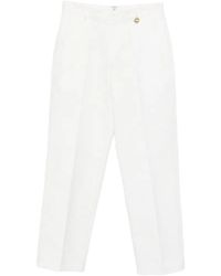 CASABLANCA - Floral-Pattern Trousers - Lyst