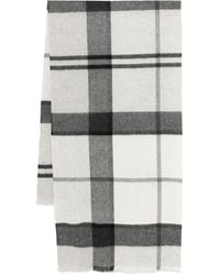 Barbour - Check-Pattern Scarf - Lyst