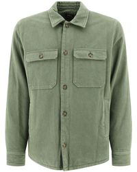 A.P.C. - Alessio Cotton Shirt Jacket - Lyst