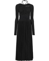 Proenza Schouler - Robe Plissée En Jersey À Dos Nu - Lyst