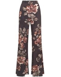 Maliparmi - Frosted Blossom Floral-Print Palazzo Pants - Lyst