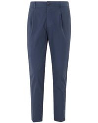 BE ABLE - Pleated Tapered-Leg Trousers - Lyst
