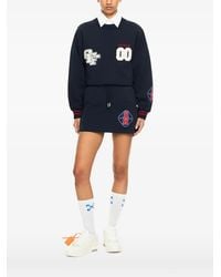 Off-White c/o Virgil Abloh - Royal Patch Sweatshirt - Lyst