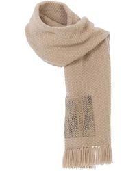 Giorgio Armani - Fringed-Hem Scarf - Lyst