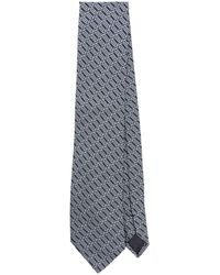 Lanvin - Etiquette Logo Tie Accessories - Lyst