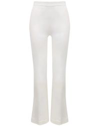 Jonathan Simkhai - Gia Flared Trousers - Lyst