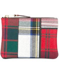Comme des Garçons - Tartan Patchwork Wallet - Lyst