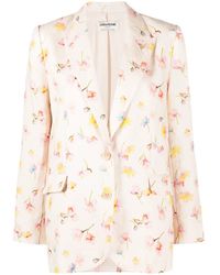 Zadig & Voltaire - Vegy Linen Blazer - Lyst